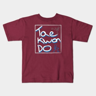 Taekwondo Box Logo Kids T-Shirt